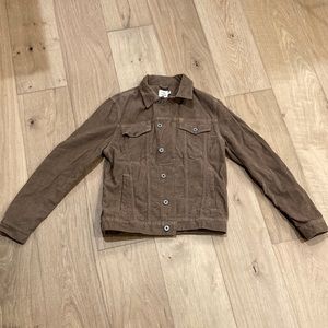 Flint and Tinder Ben Harper corduroy trucker jacket.